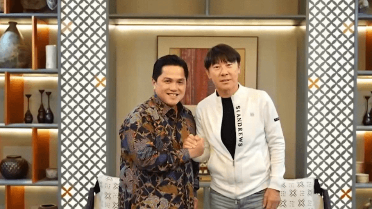 Erick Thohir: Kami Ikhlas Jika Shin Tae-yong ‘Pulang Kampung’